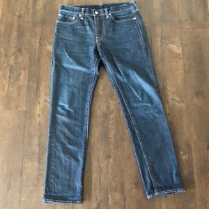 Levi Strauss & Co men’s dark wash denim jeans